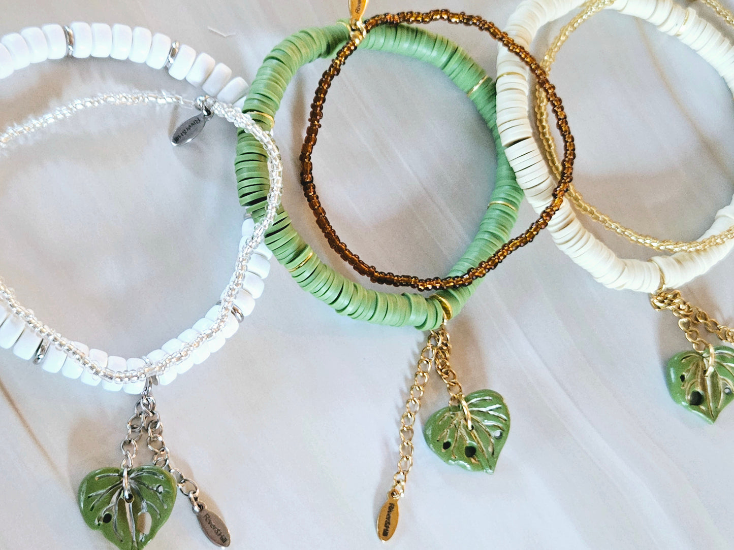 Stacking Bracelets Kawakawa Stack