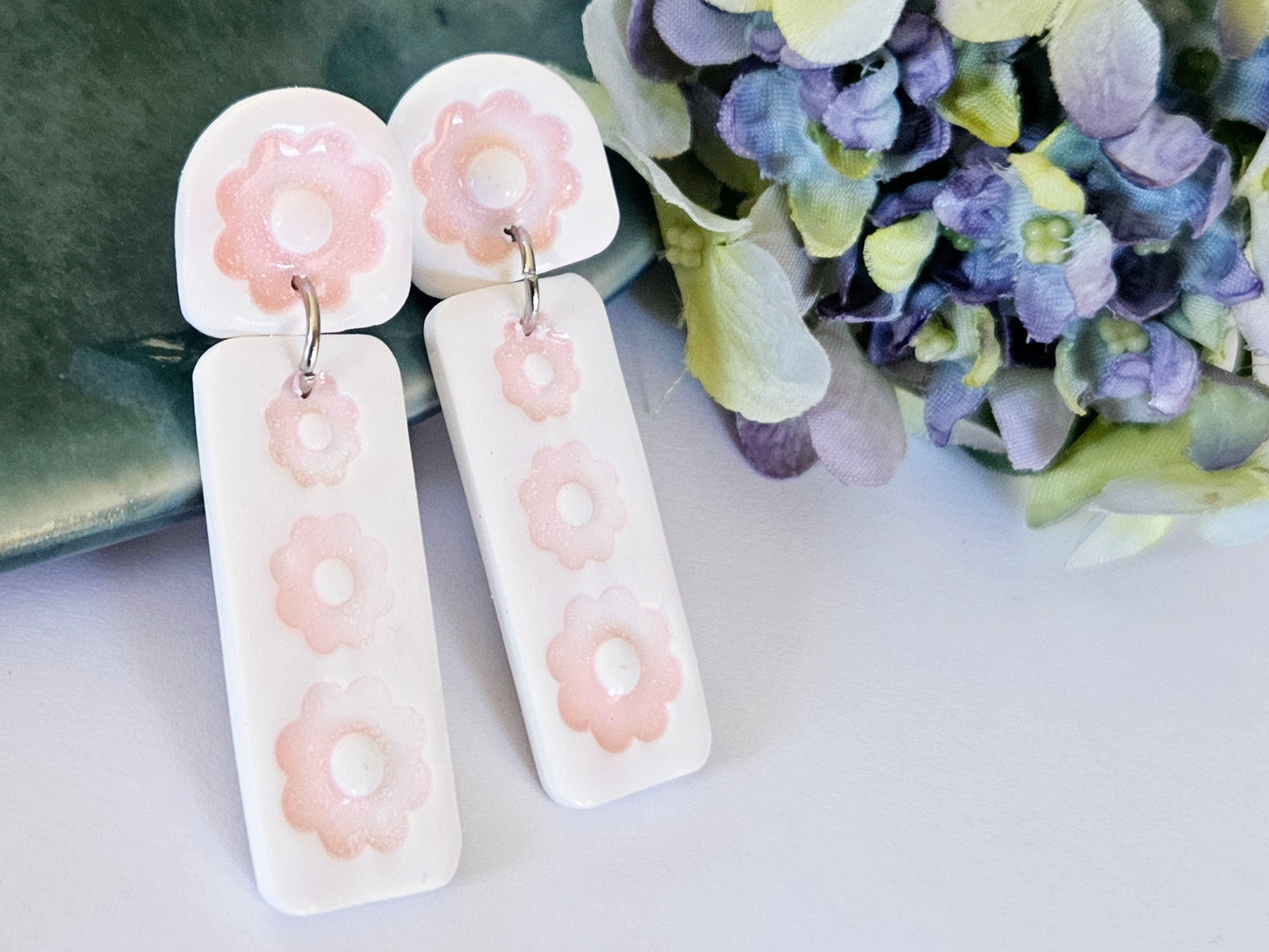 Porcelain Blossom Earrings