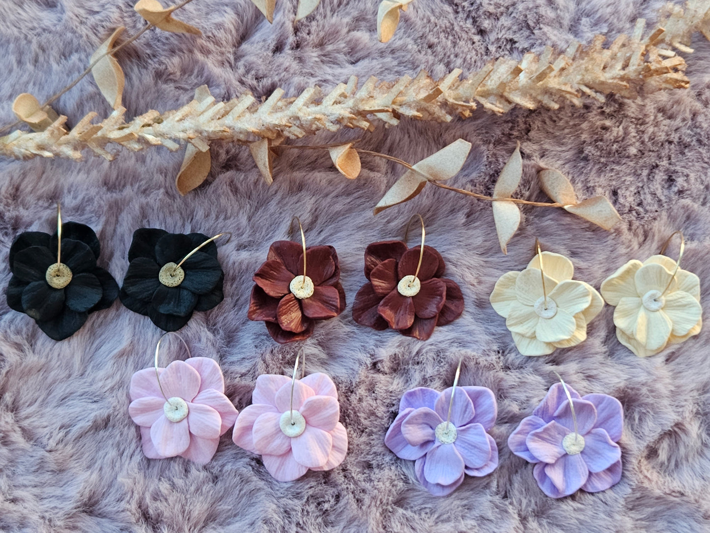 Wild Flower Deep Red