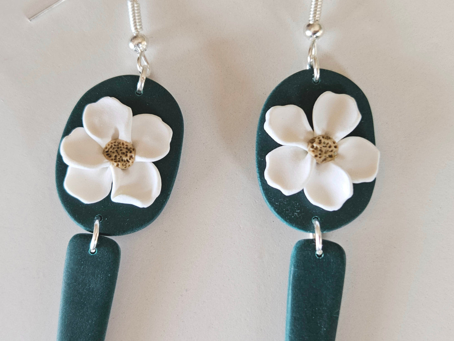 Autumn Floral Dangle Earrings