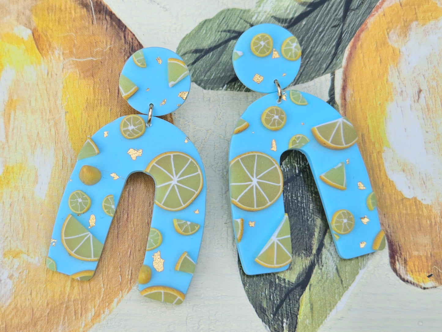 Lemon Arch Earrings