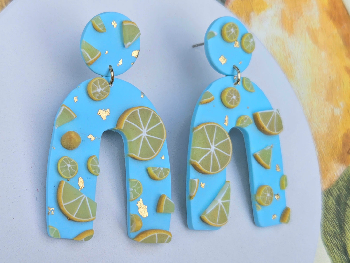 Lemon Arch Earrings