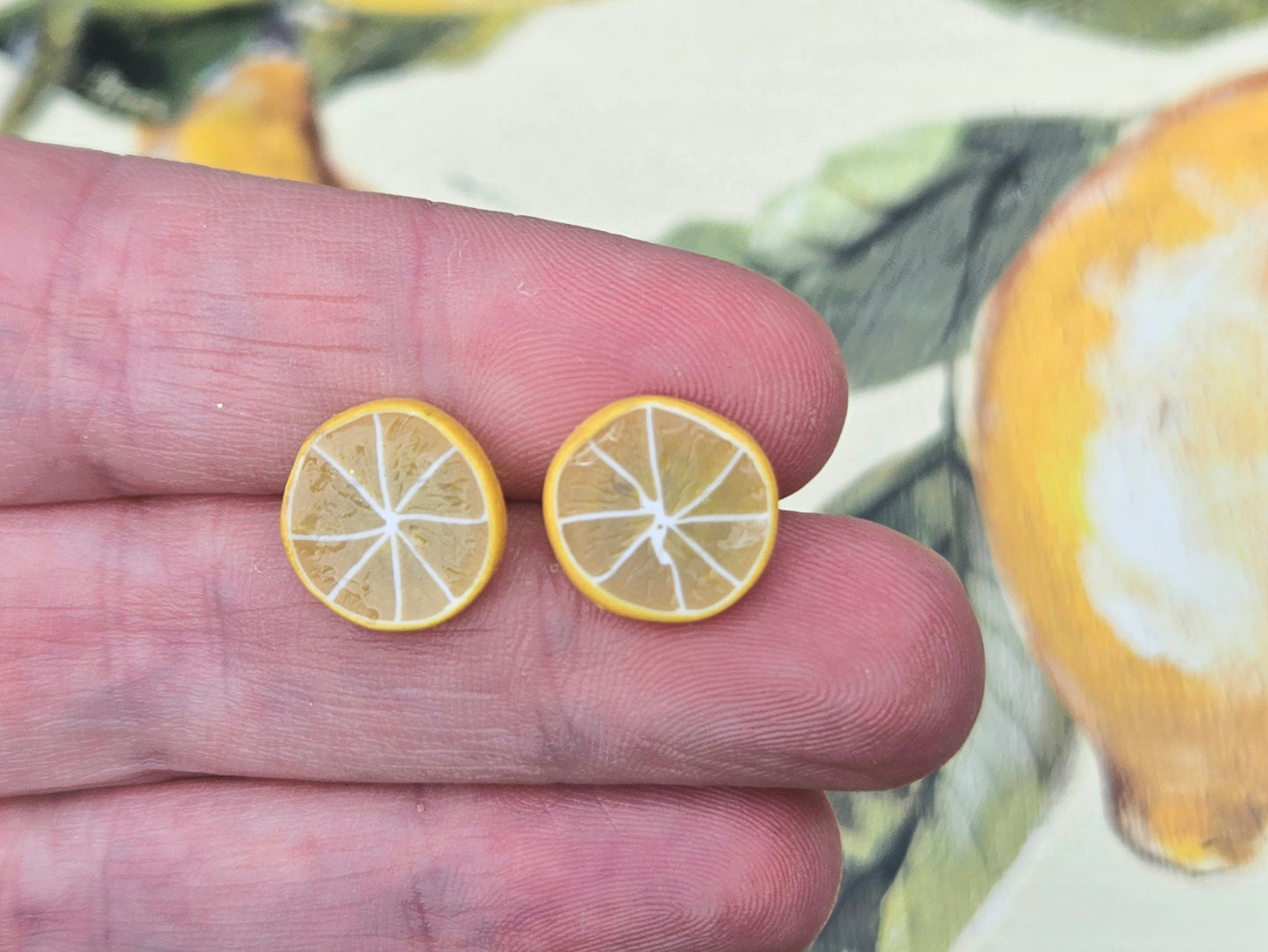 Lemon Slice Studs