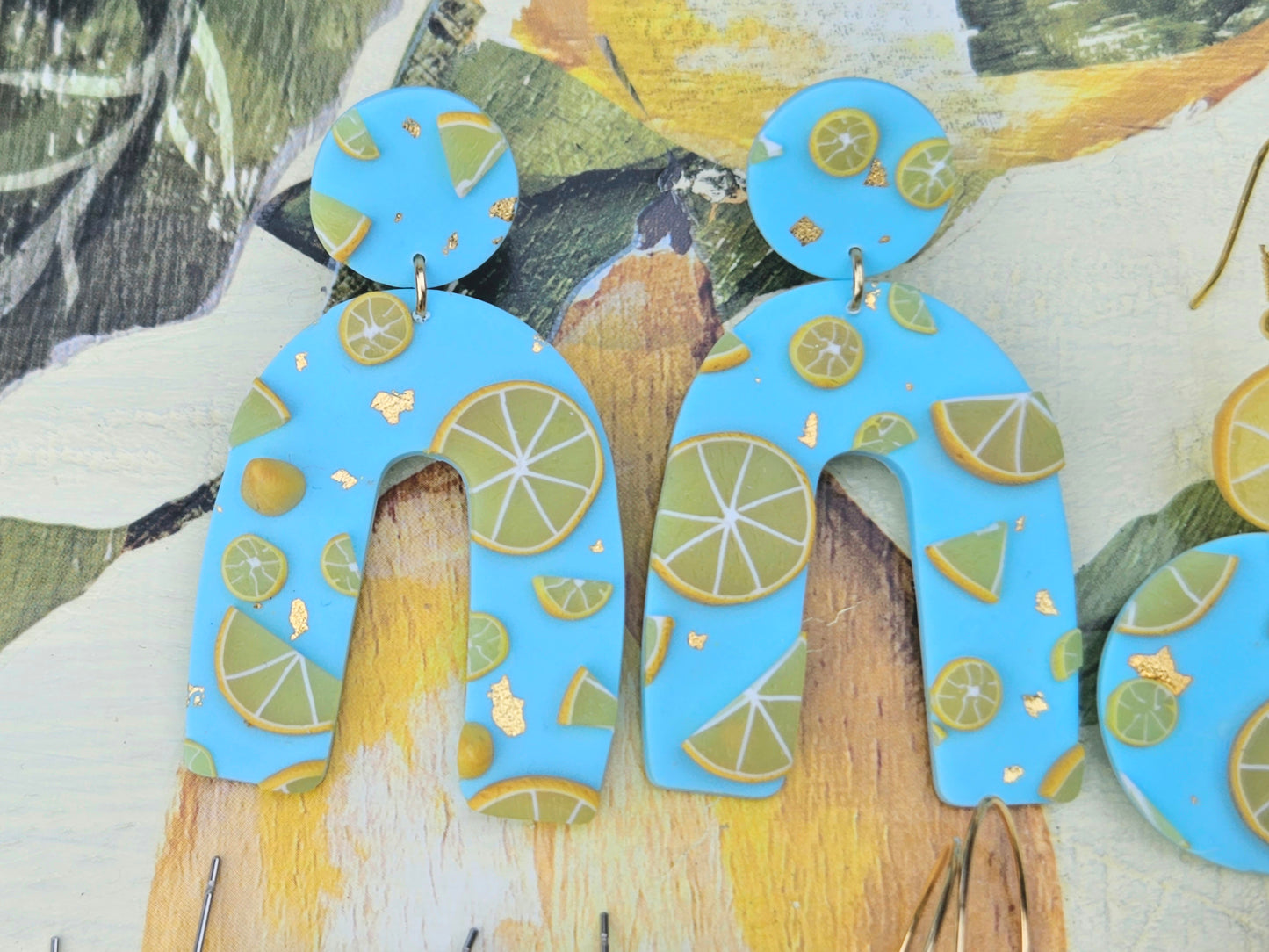 Lemon Arch Earrings