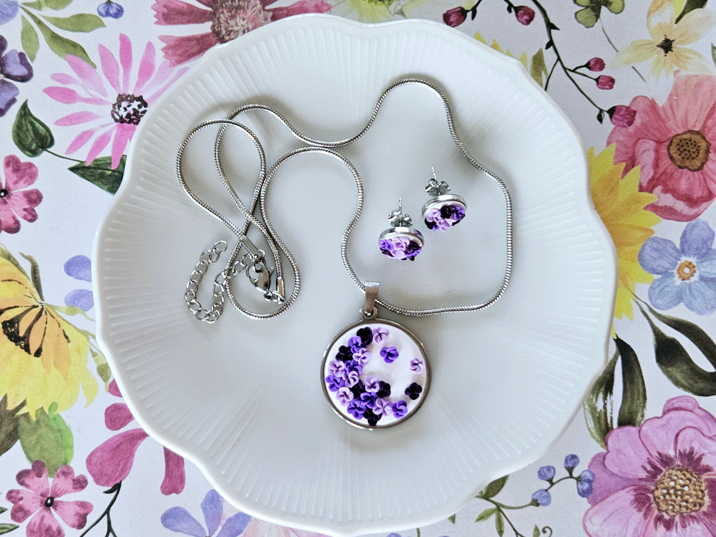 Lilac Garden Necklace