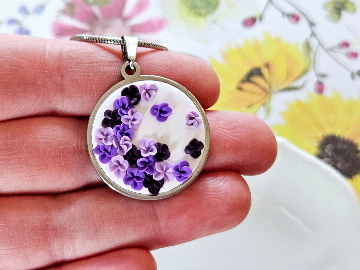 Lilac Garden Necklace