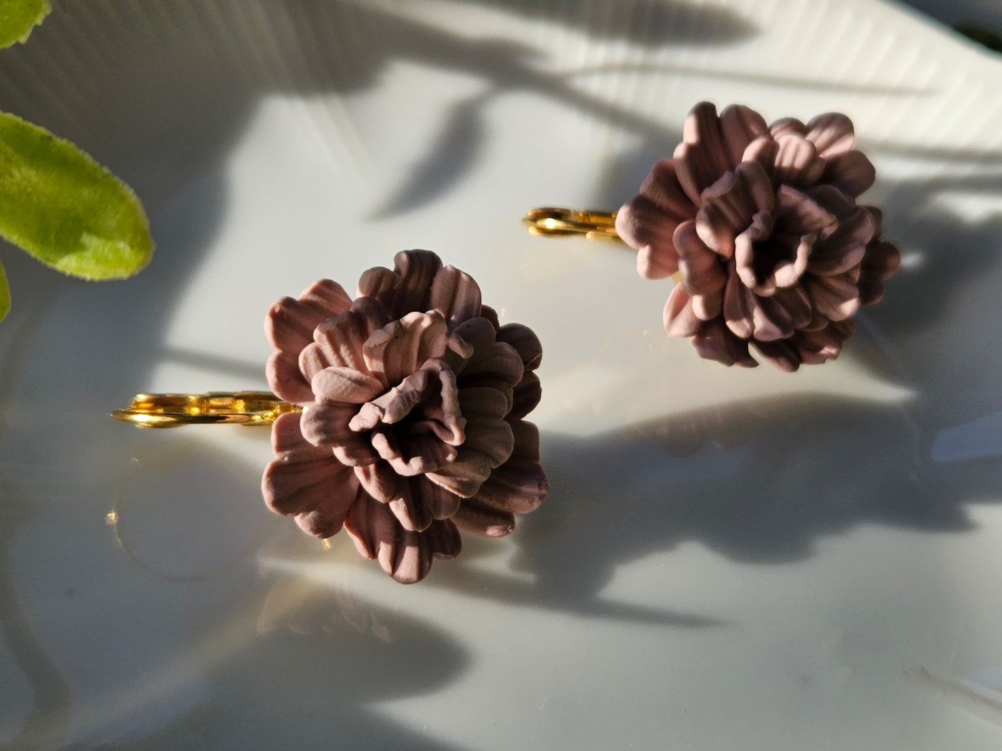 Carnation Dusty Pink Earrings