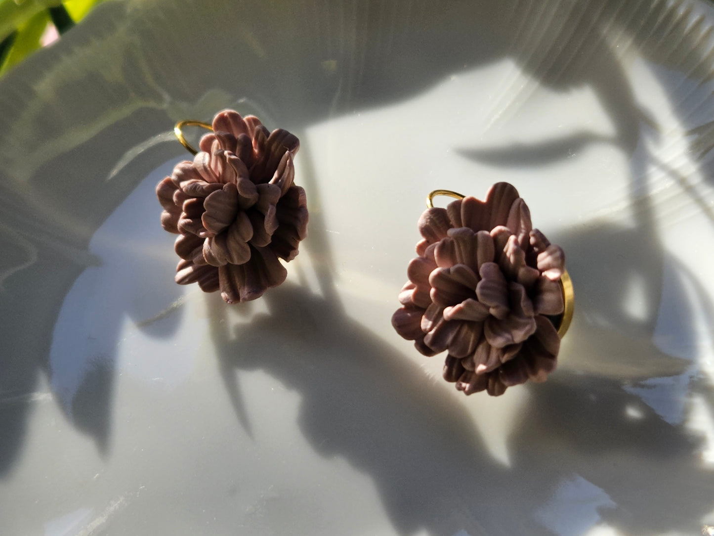 Carnation Dusty Pink Earrings