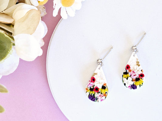 Meadow Droplet Earrings Small