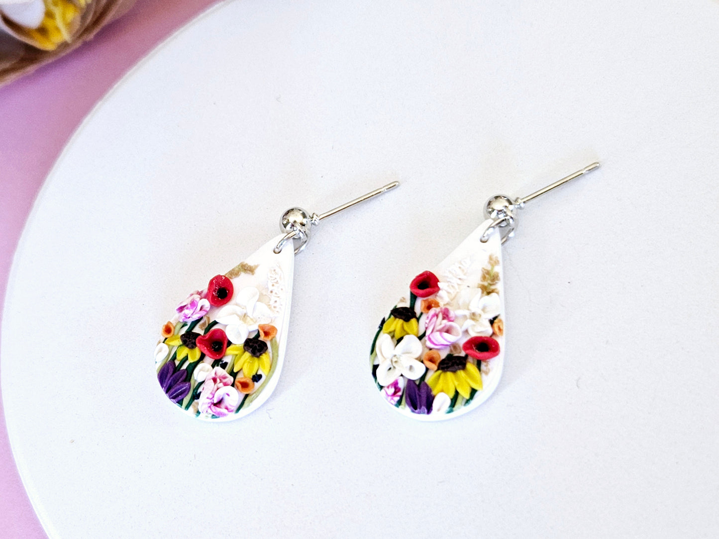 Meadow Droplet Earrings Small