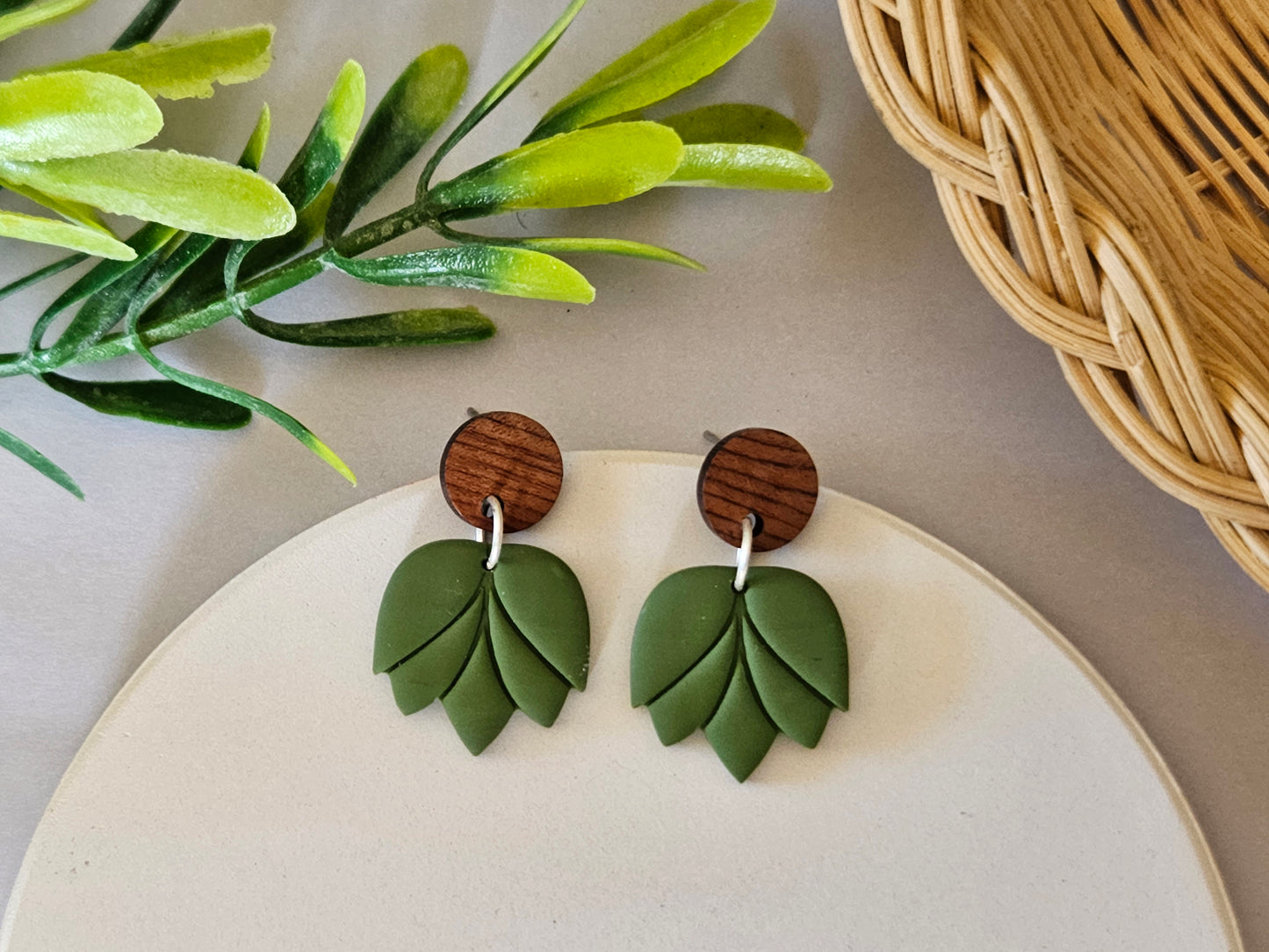 Accent Green Earrings