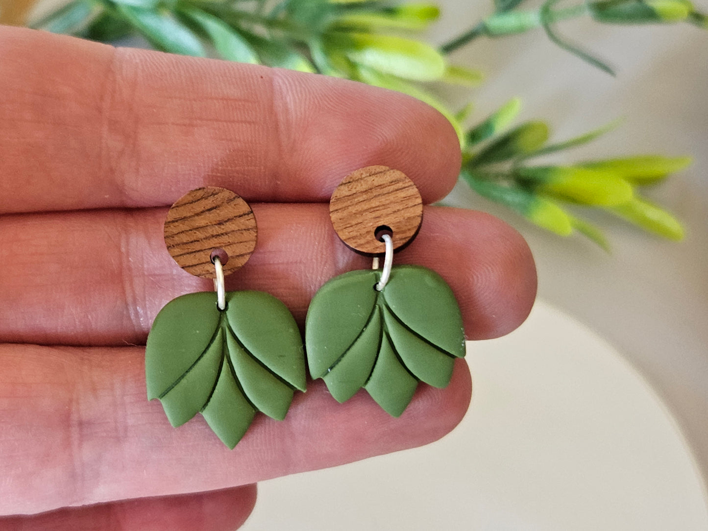 Accent Green Earrings