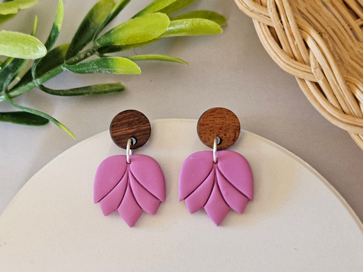 Accent Pink Earrings