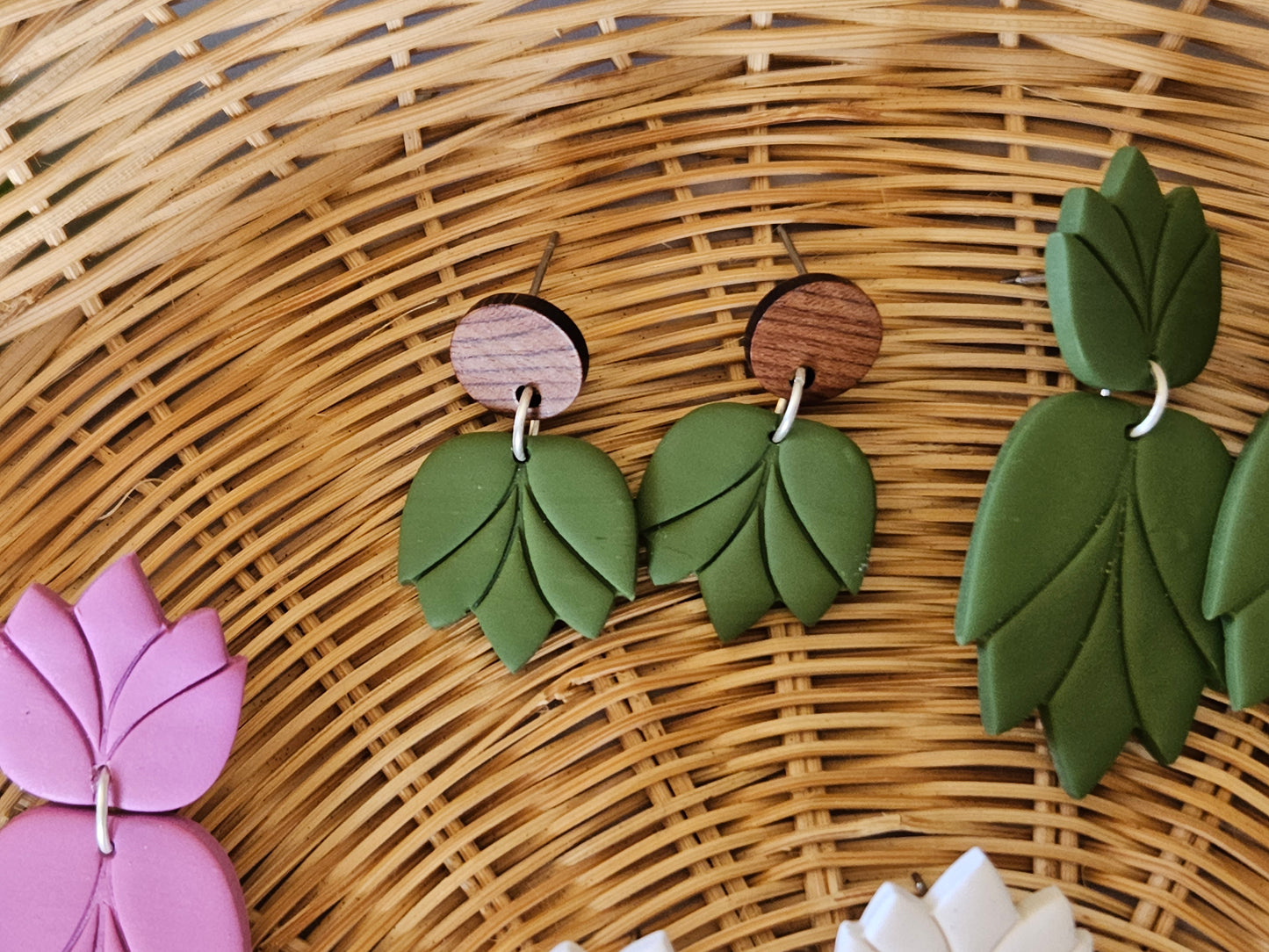 Accent Green Earrings