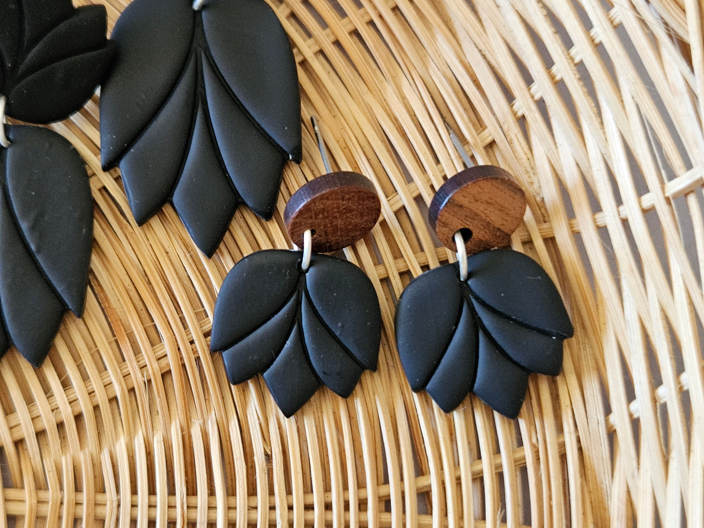 Accent Black Earrings