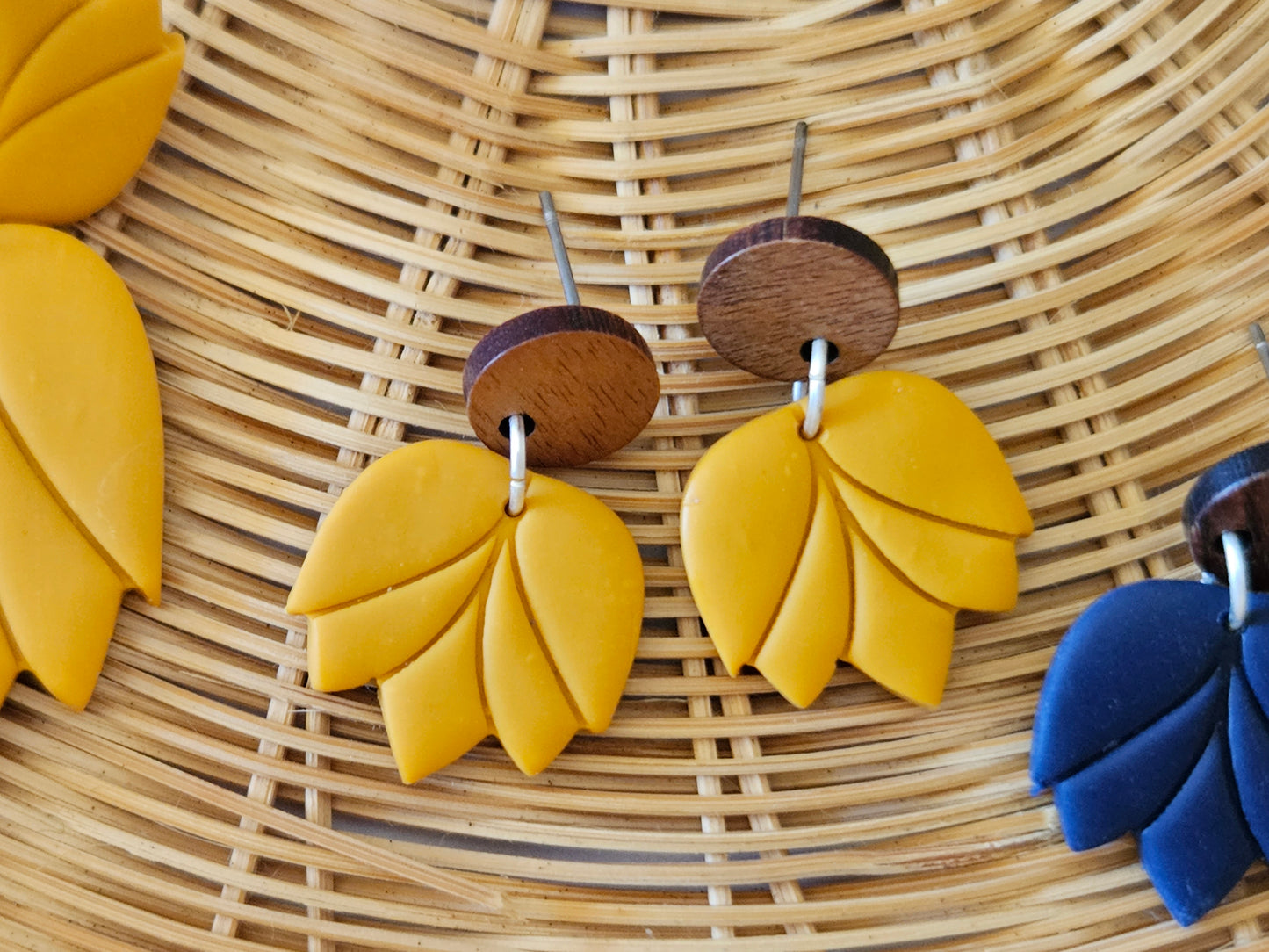 Accent Mustard Earrings