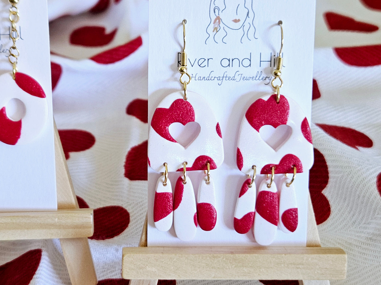 Hearts Collection Statement Dangles