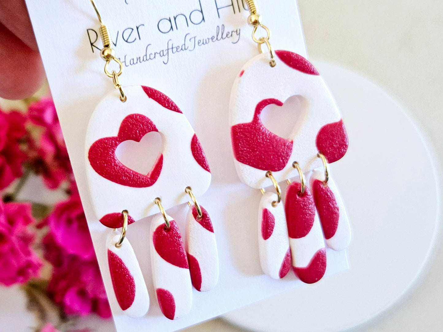 Hearts Collection Statement Dangles