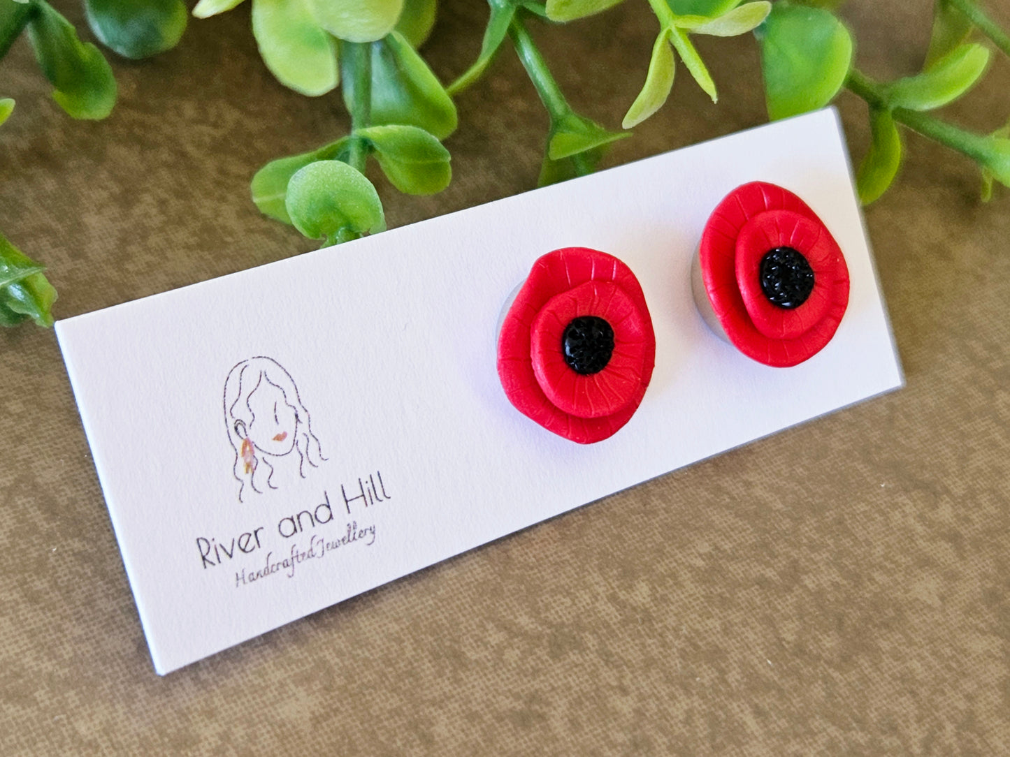 Poppy Studs