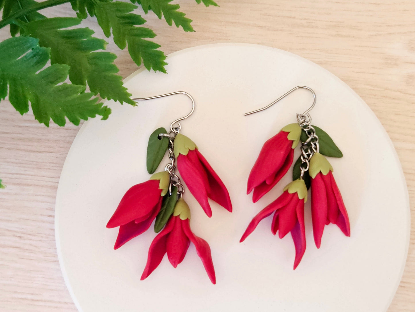 Kākābeak Dangle Earrings