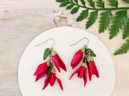 Kākābeak Dangle Earrings