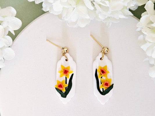 Daffodil Earrings