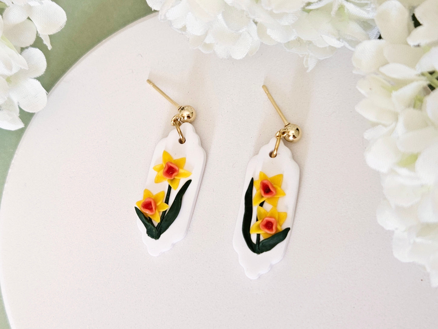 Daffodil Earrings