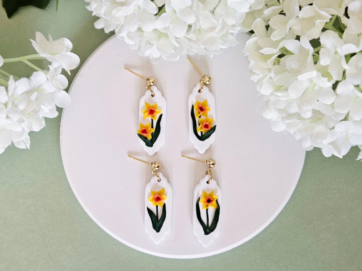 Daffodil Earrings