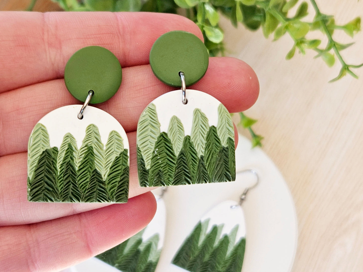 Pine Tree Earrings