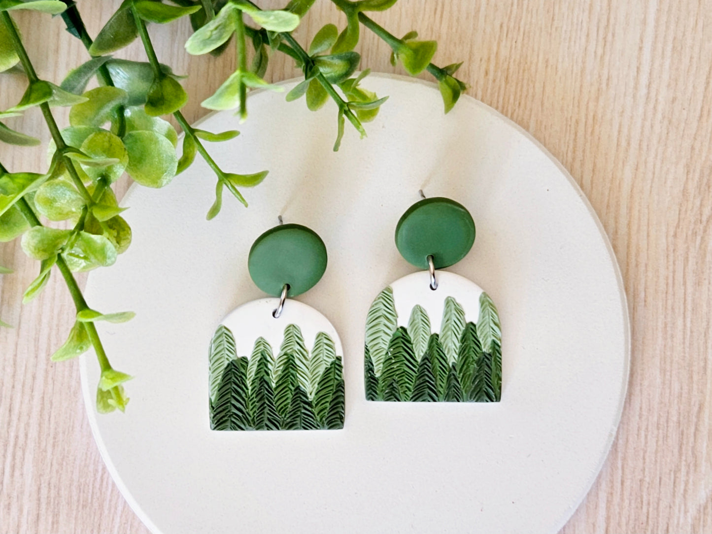 Pine Tree Earrings