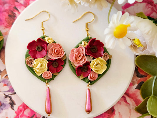 Floral Vintage Earrings