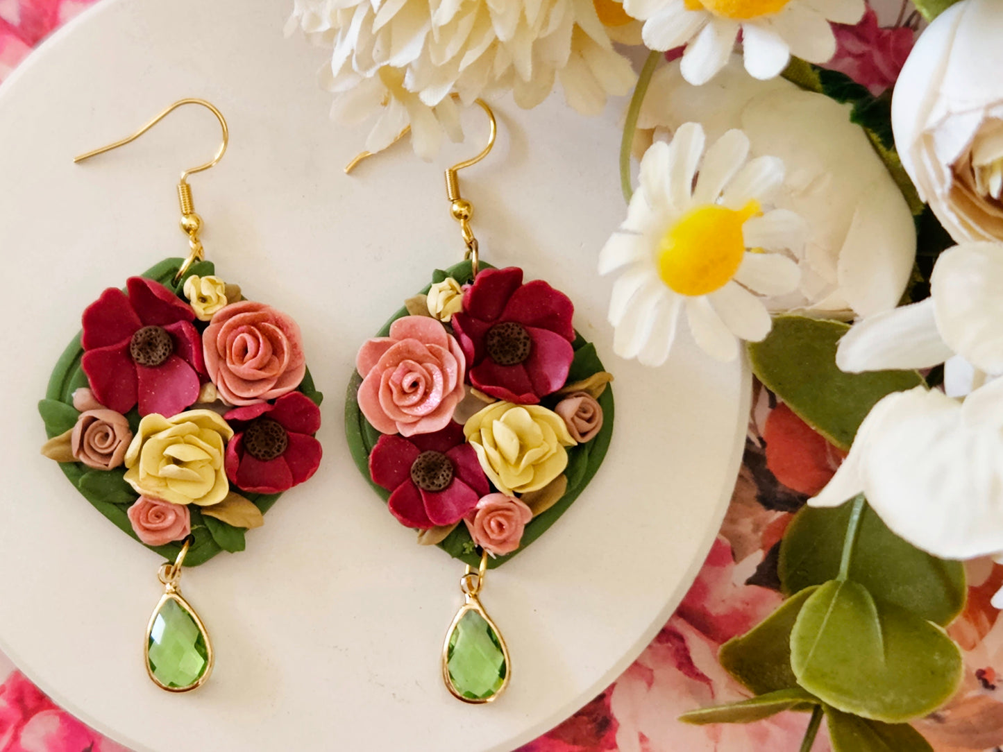 Floral Vintage Earrings