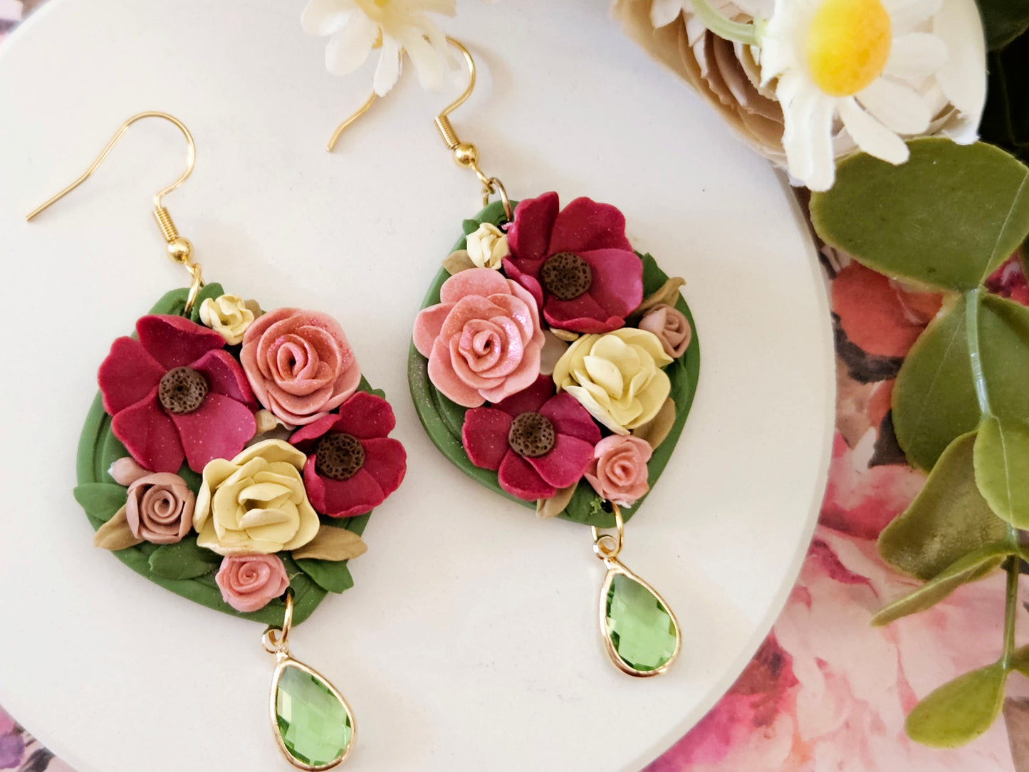 Floral Vintage Earrings