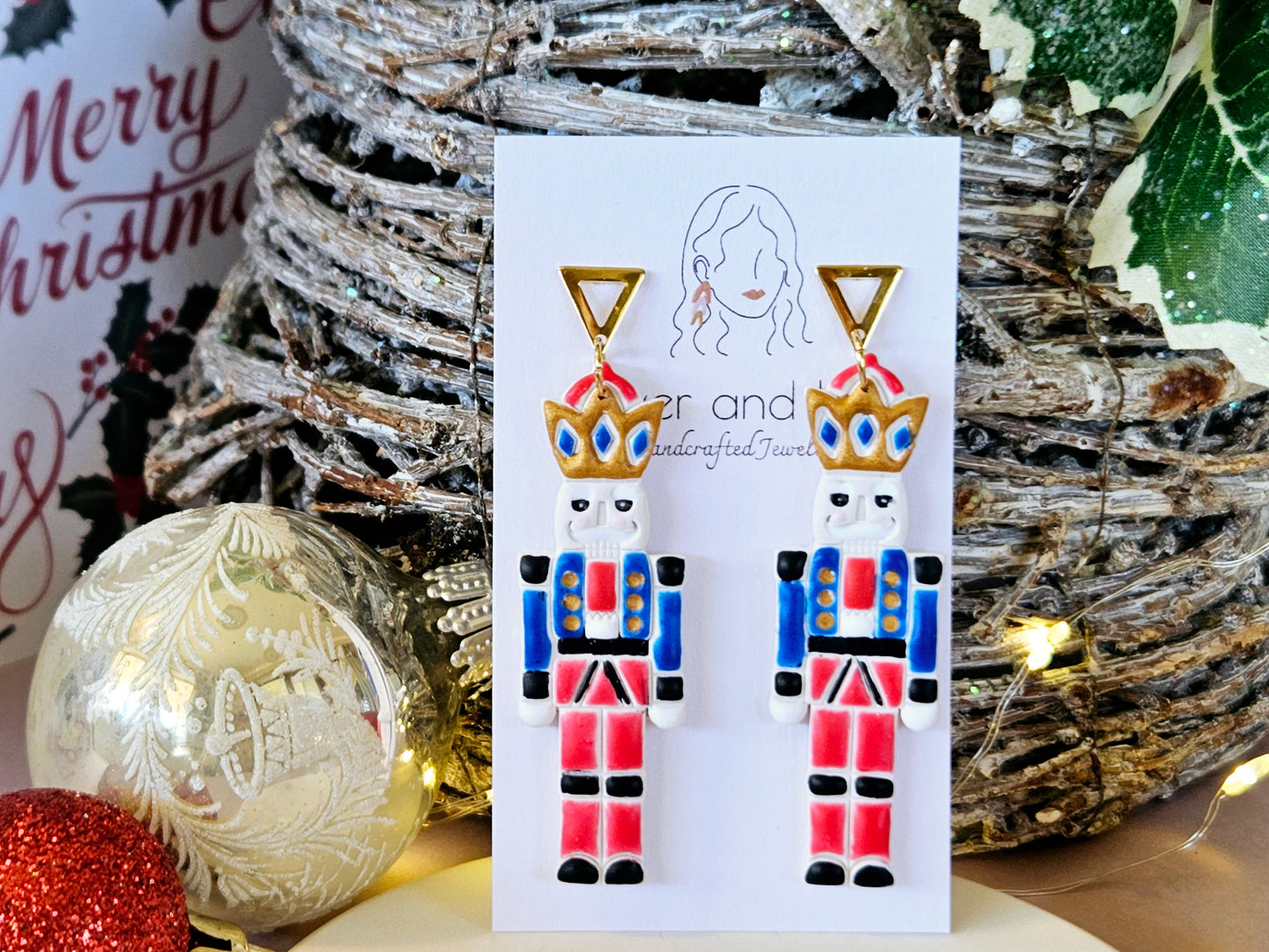 Christmas Nutcracker Earrings