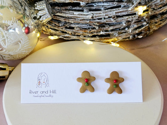 Christmas Gingerbread Studs