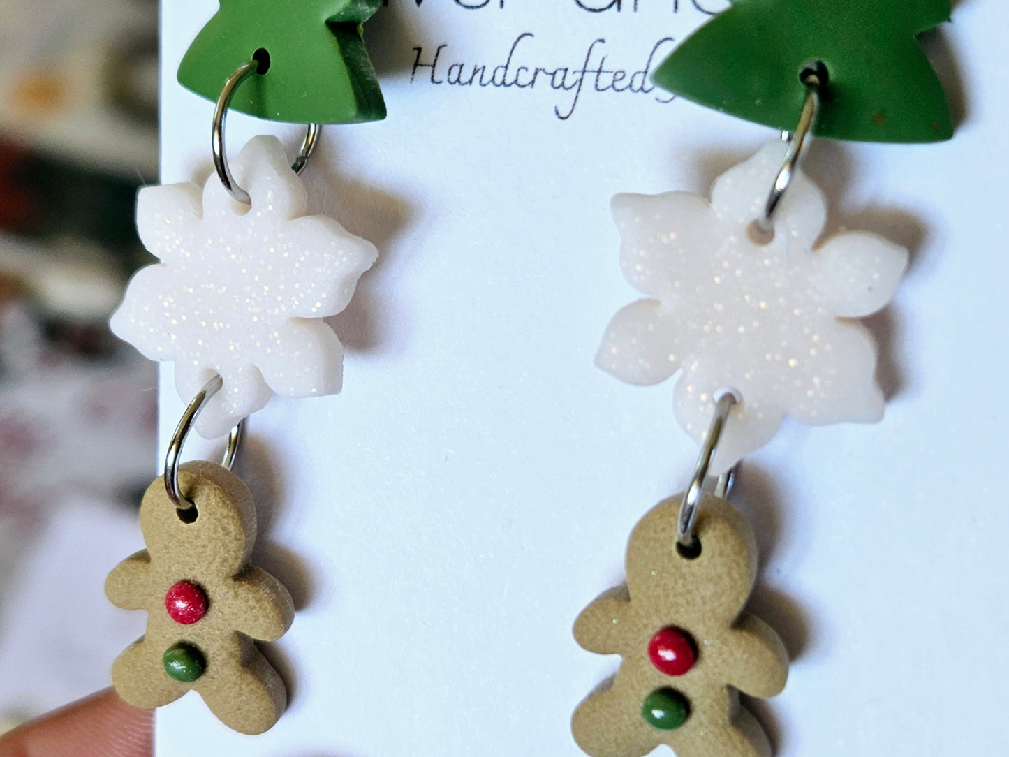 Christmas Mixed Dangle Earrings