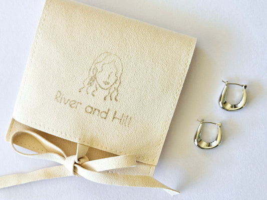 Sterling Silver Huggie Earrings