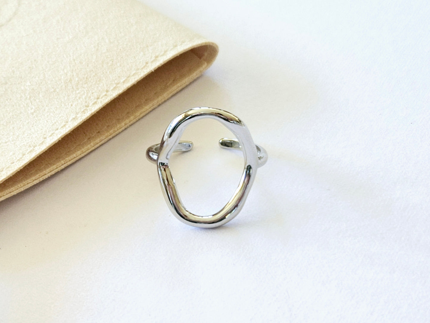 Sterling Silver Hollow Ring