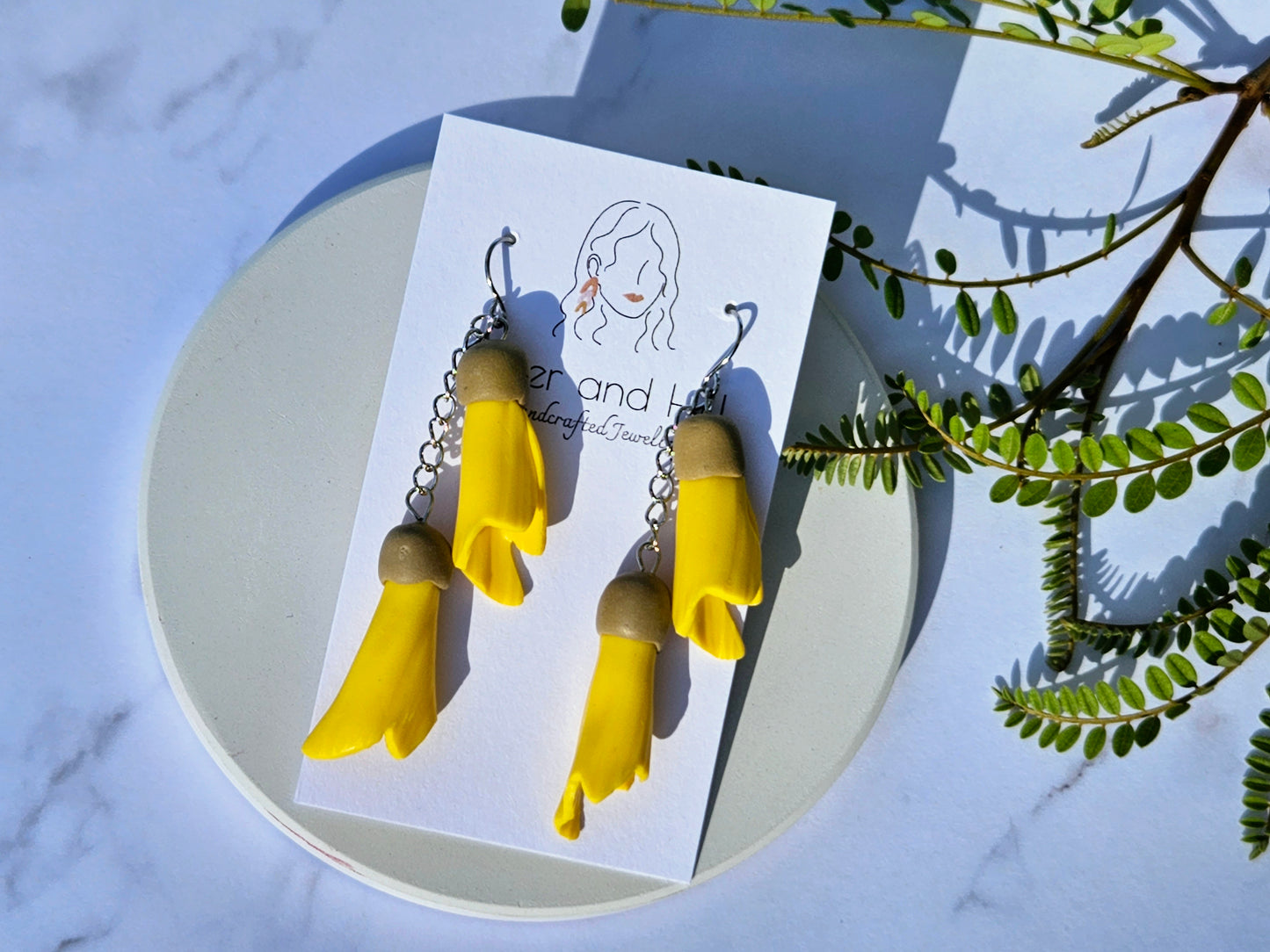 Kowhai Dangle Earrings