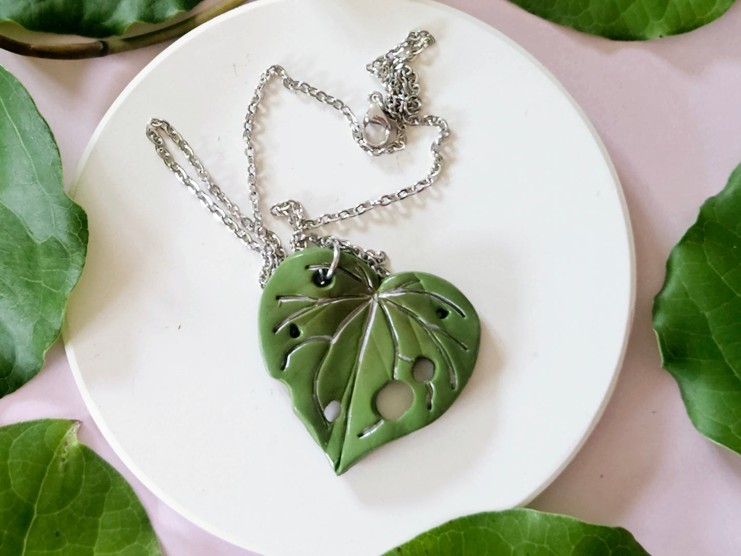 Kawakawa Silver Necklace