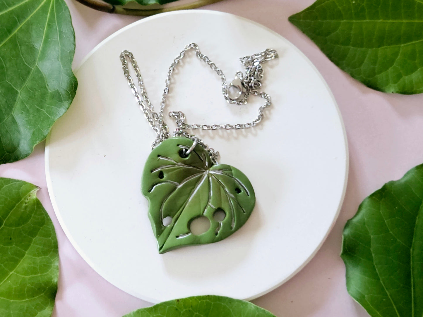 Kawakawa Silver Necklace