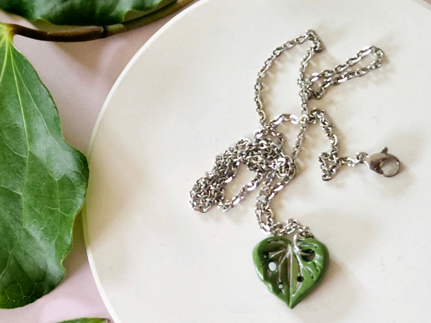 Kawakawa Silver Necklace