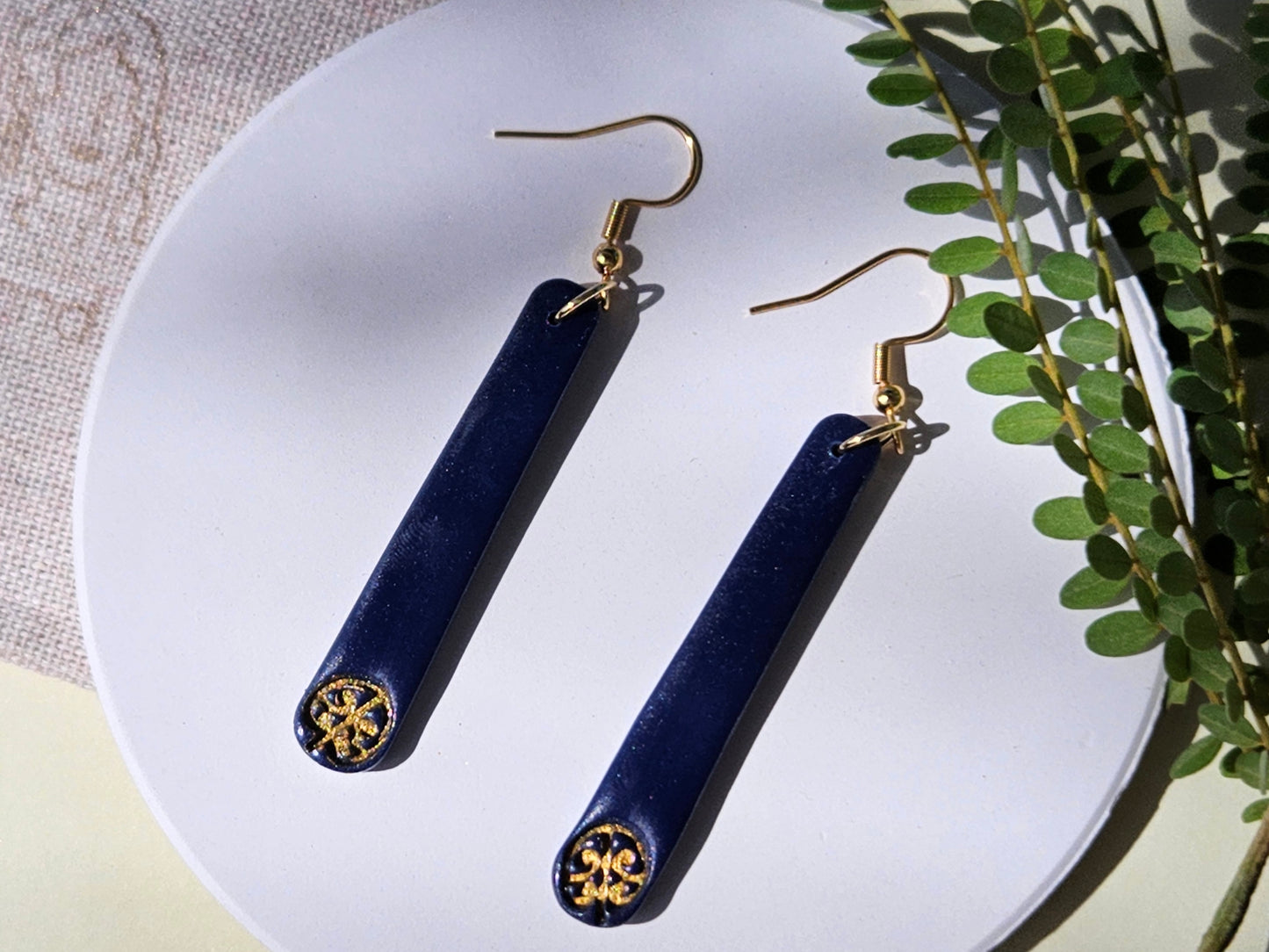 Mangopare Navy Earrings