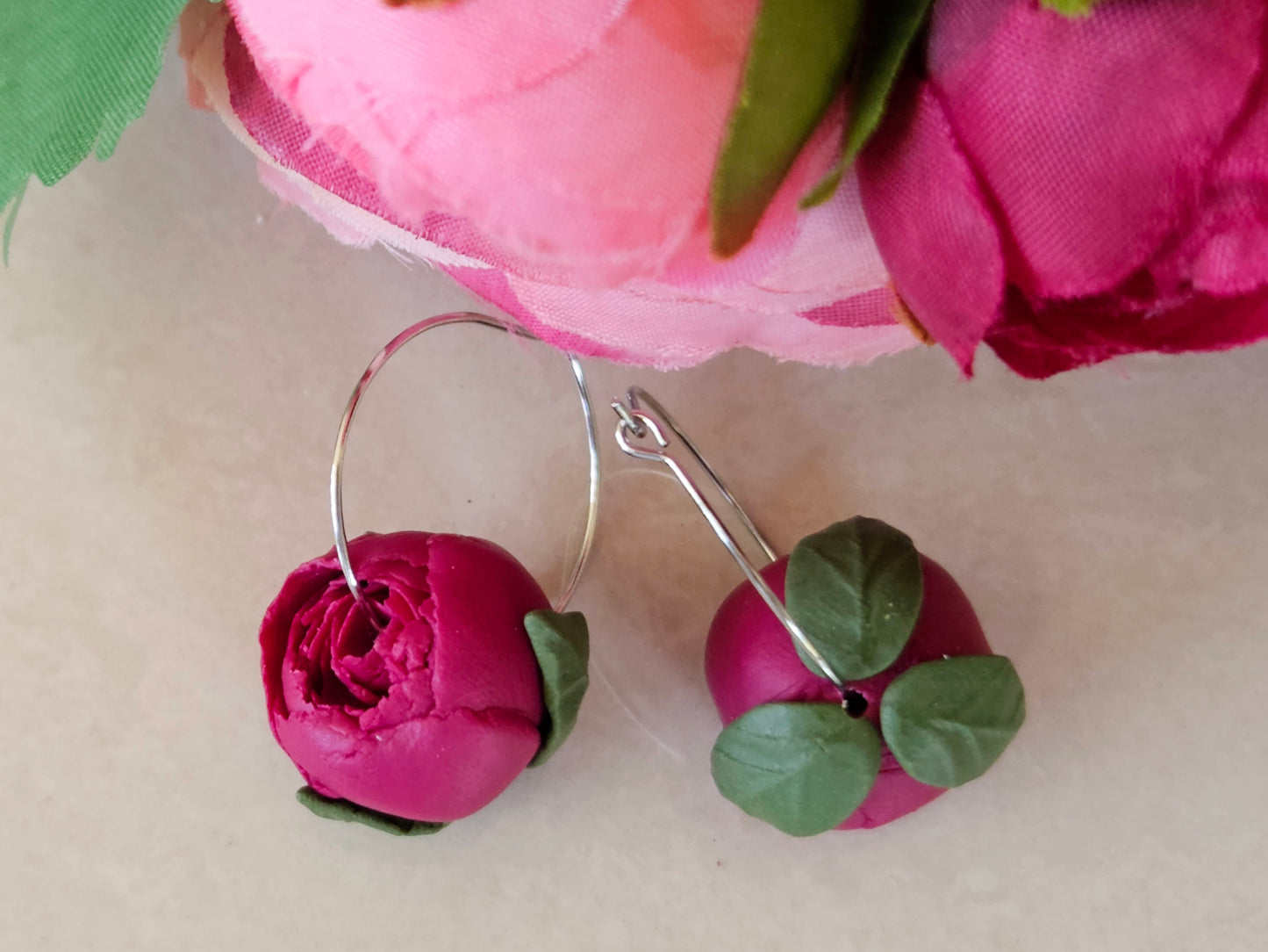 Peonies Wine Hoops