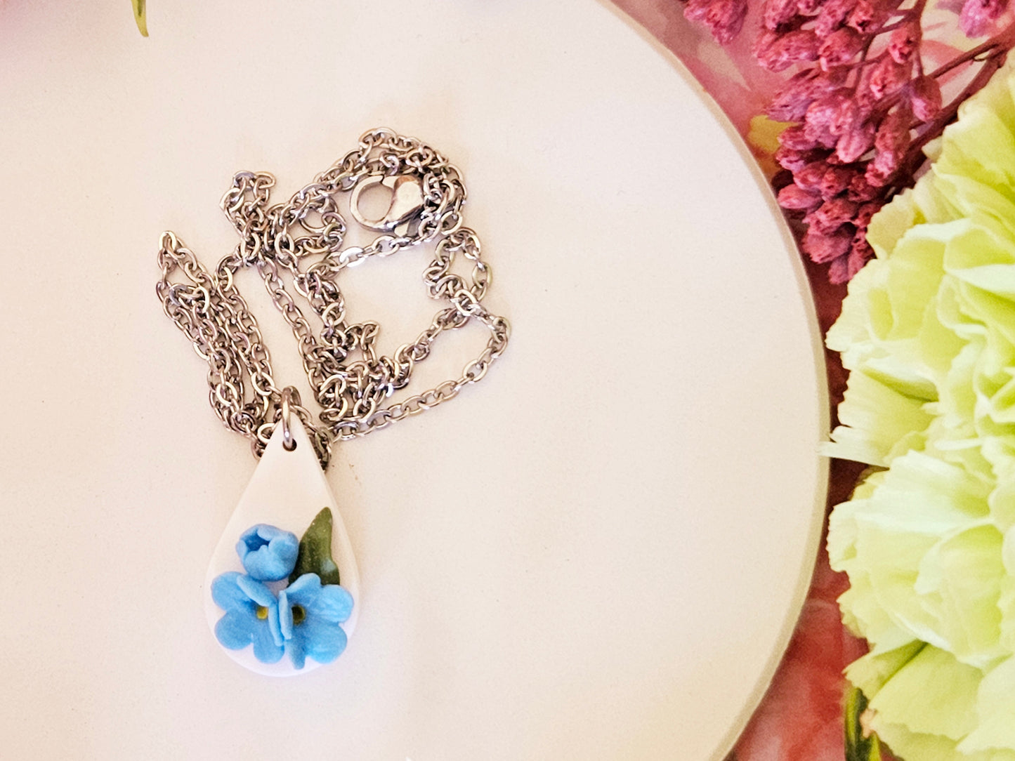 Forget Me Not Necklace