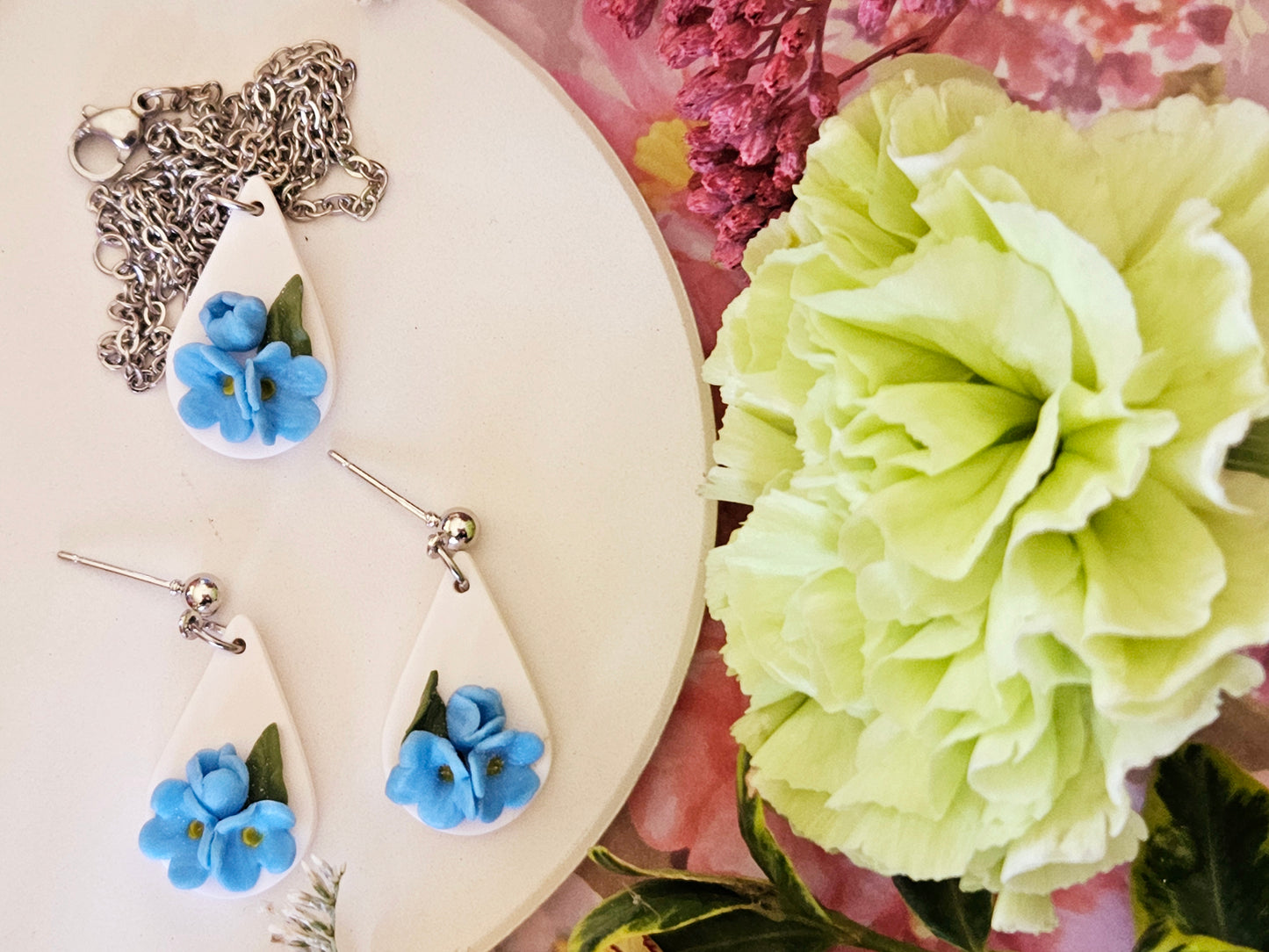 Forget Me Not Small Earrings