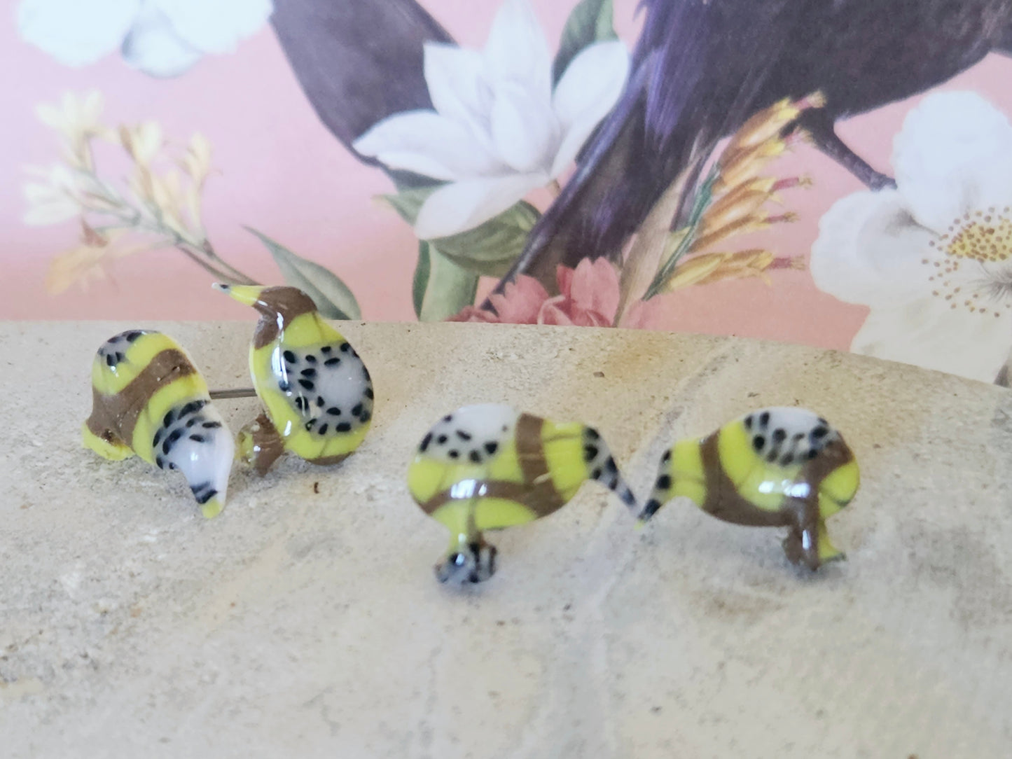 Kiwi Kiwi Stud Earrings