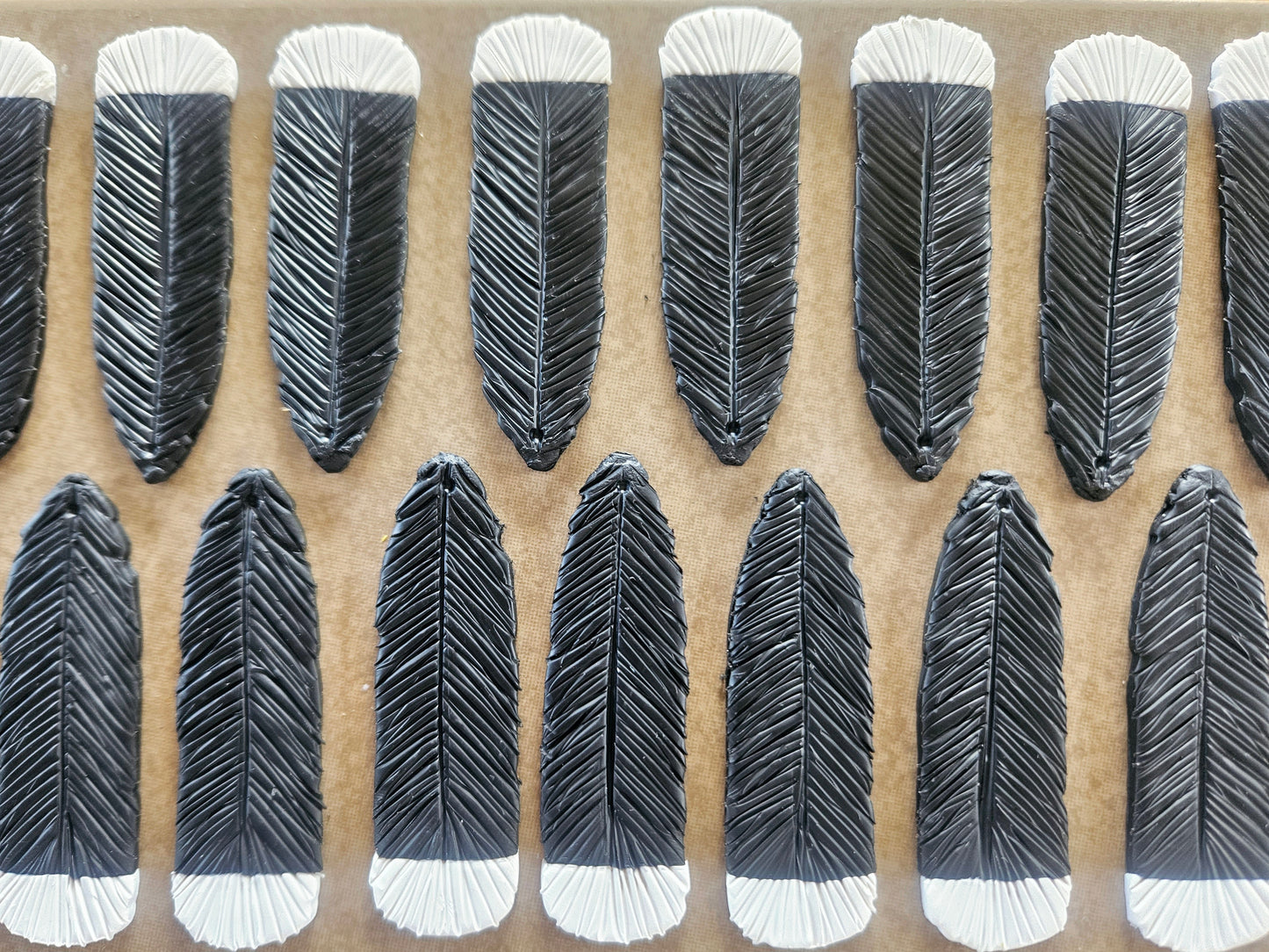 Huia Feather Earrings