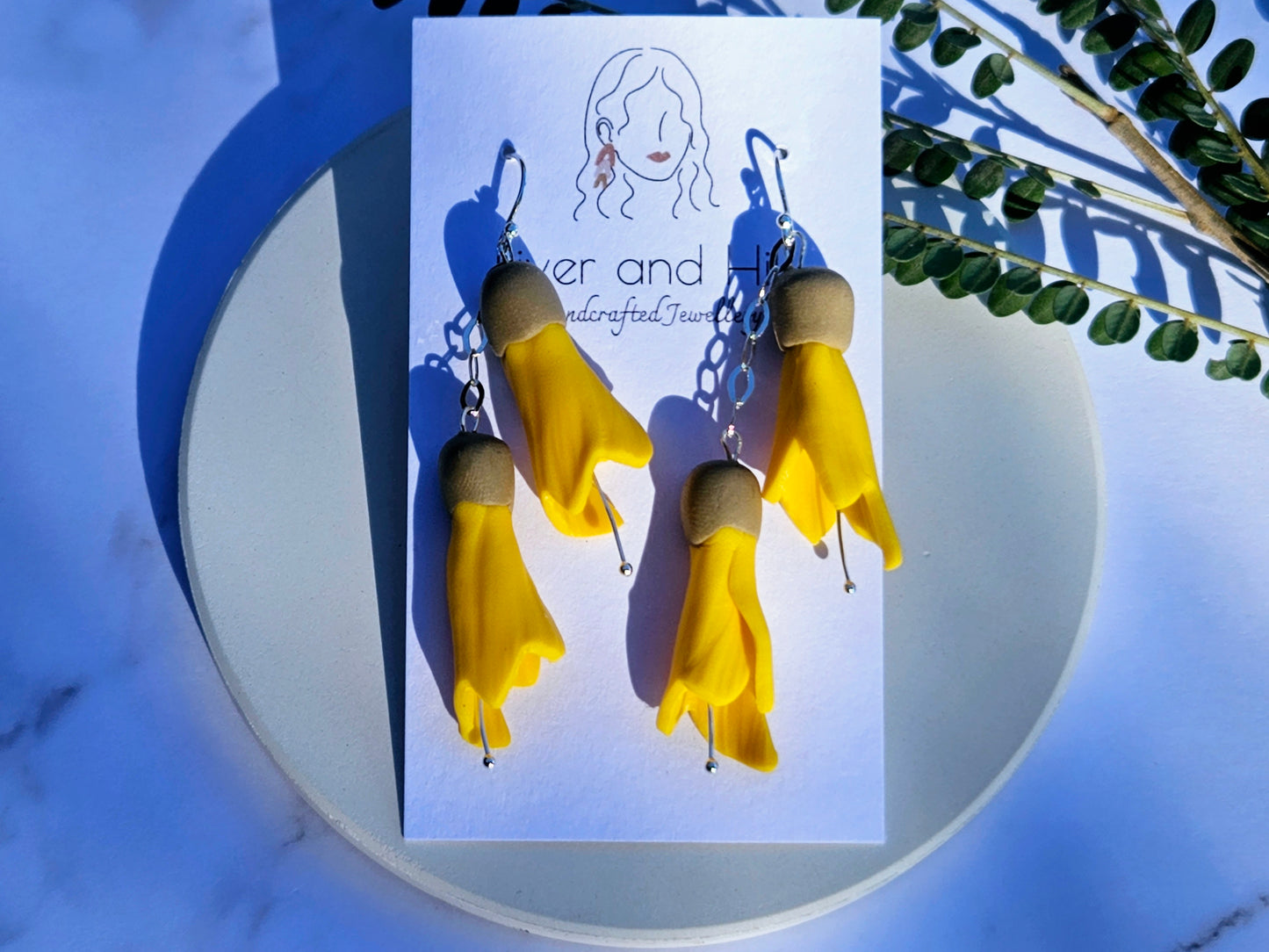 Kowhai Dangle Earrings