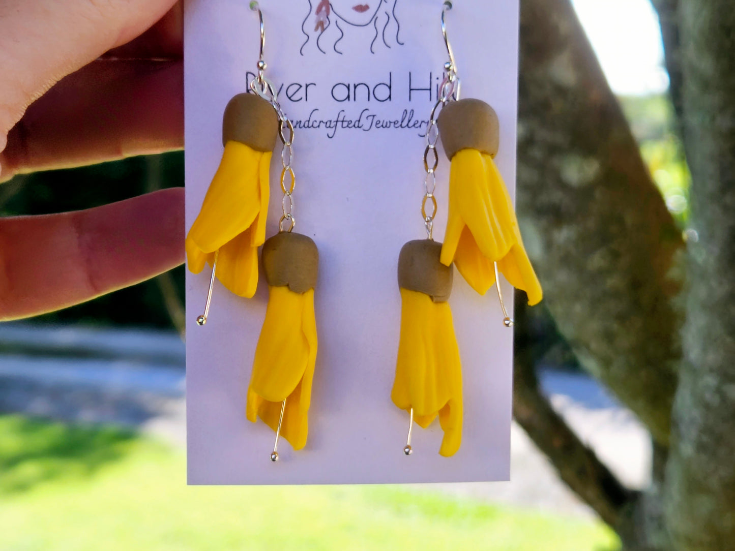 Kowhai Dangle Earrings